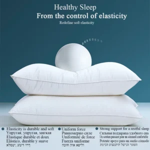Luxury Premium  Microfiber Core Cushion Neck Spine Protection Bed Pillows