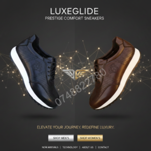 LuxeGlide Prestige Comfort Sneakers