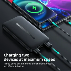 Joyroom Slim Dual Ports Output Portable 10,000mah Power bank