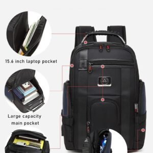 Luxury REJS Anti Theft Backpacks with Charging Waterproof Travel Business Bag