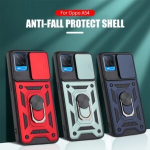 Oppo A76/A96 Keysion Slide Window Armor Case