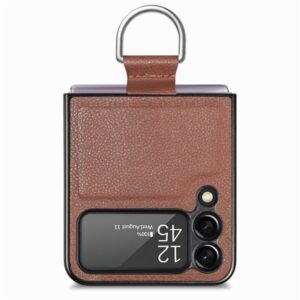 Samsung Galaxy Z Flip 3/4 5G Series Luxury Premium Anti-Scratch Leather Case