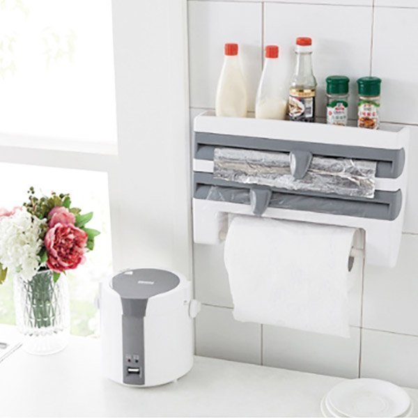 Big size Tripple paper dispenser with top shelf - Image 6