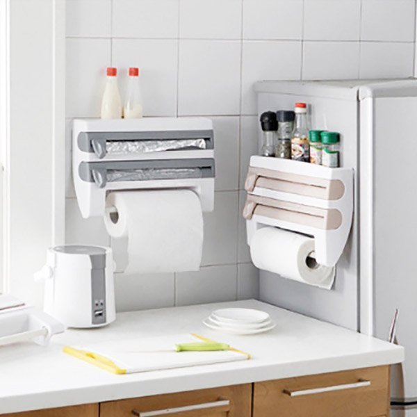 Big size Tripple paper dispenser with top shelf