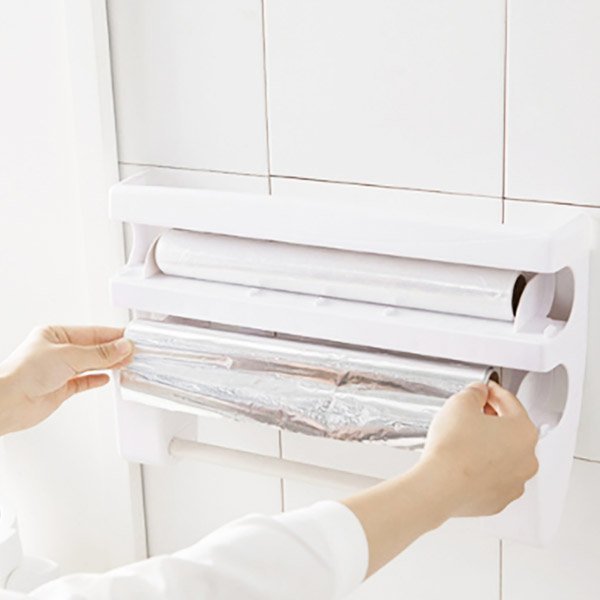 Big size Tripple paper dispenser with top shelf - Image 3