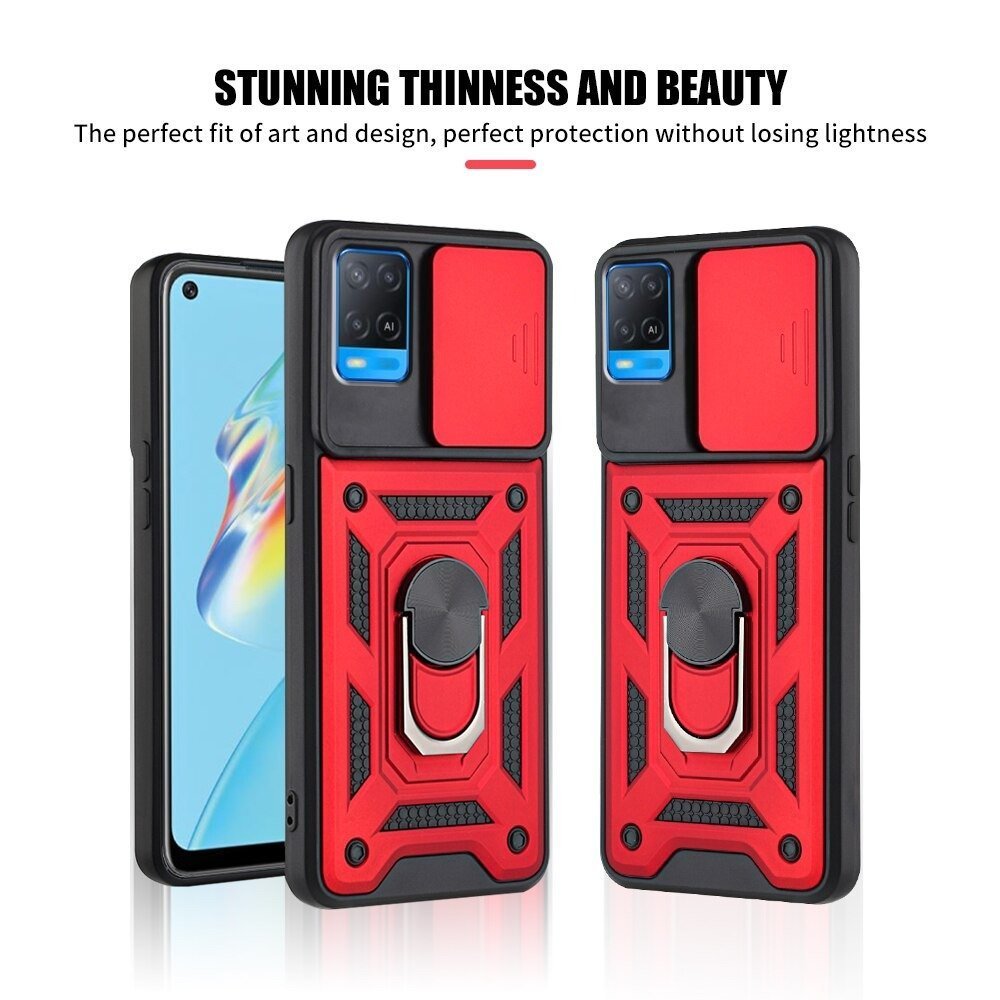 Oppo A54 A74 Series Slide Window Armor Case - Image 13