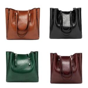 Vintage PU Leather Women's Handbag Messenger Shoulder