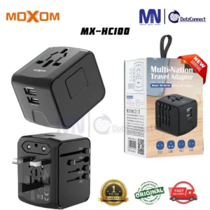 MOXOM 4 in1 with USB Charger Universal Adaptor Multi-Nation Travel Adapter