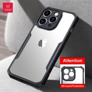 ORIGINAL XUNDD Shockproof Transparent Bumper Back Phone Case For iPhone Series