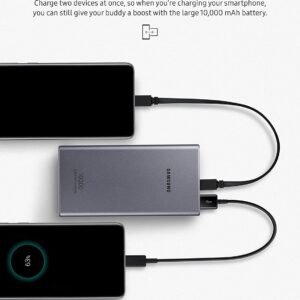 Official 10000mAh 25W Super Fast Type C Samsung Portable Power Bank Pack