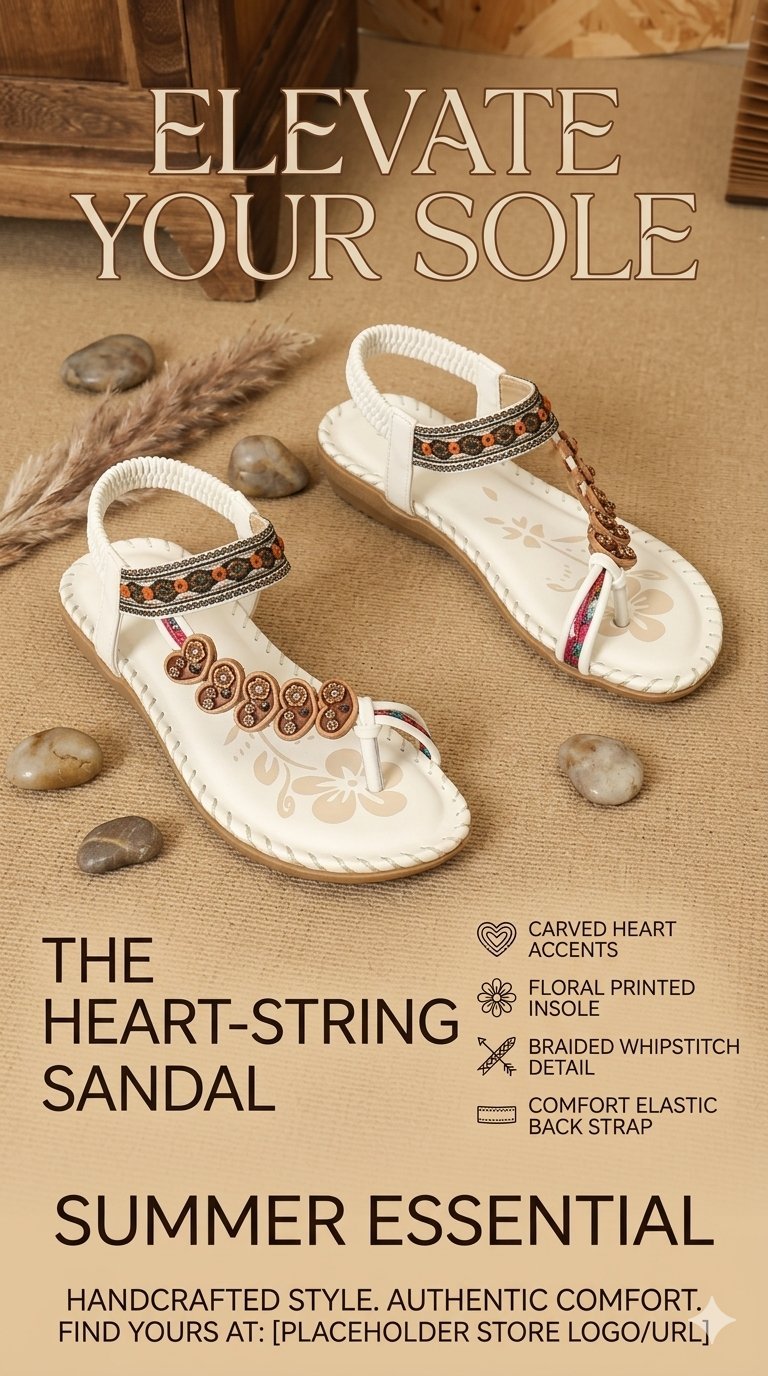 Premium Quality Bohemian Comfortable Summer Sandal - Image 19