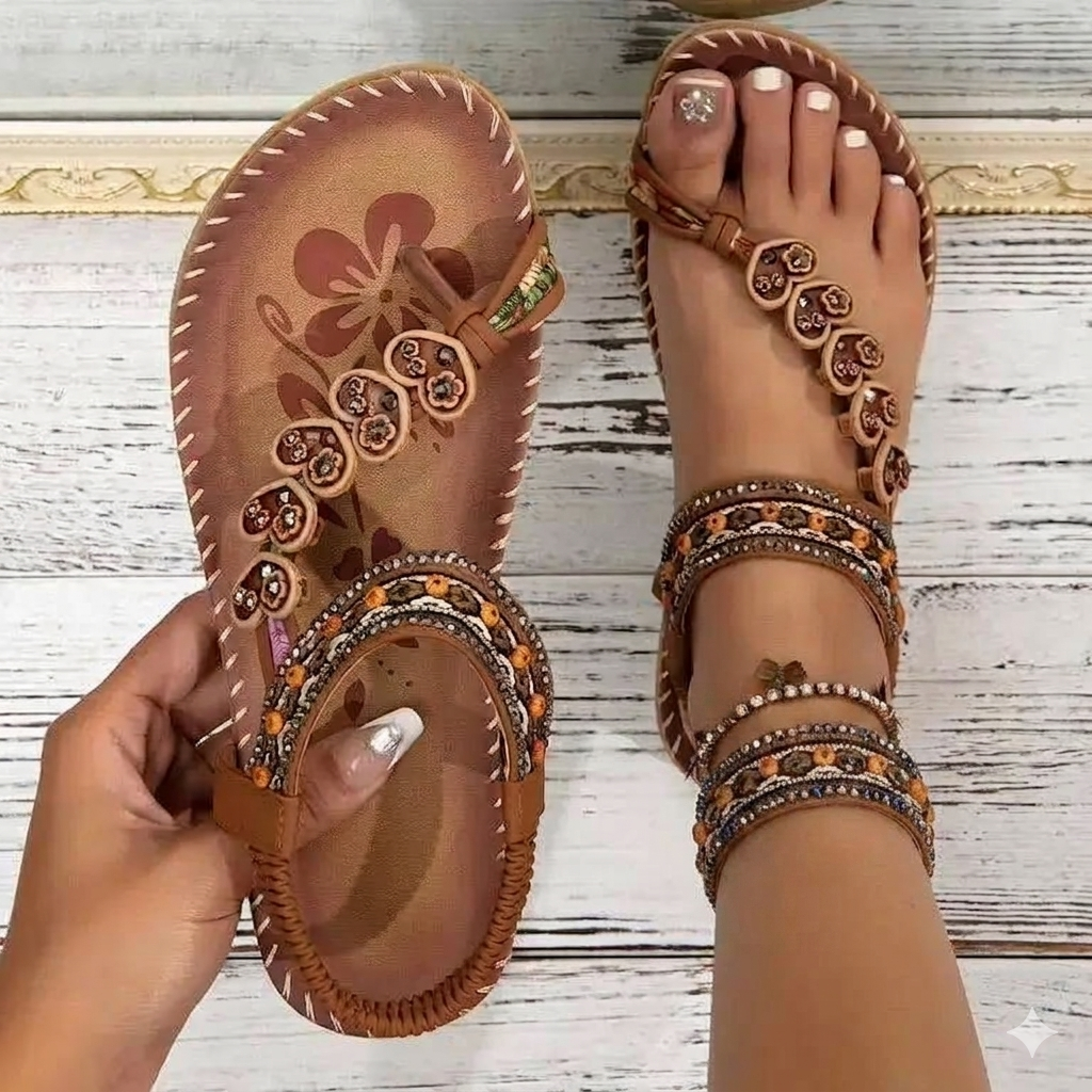 Premium Quality Bohemian Comfortable Summer Sandal - Image 34