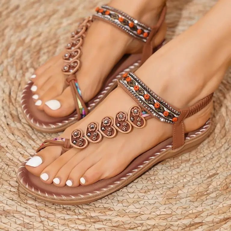 Premium Quality Bohemian Comfortable Summer Sandal - Image 10